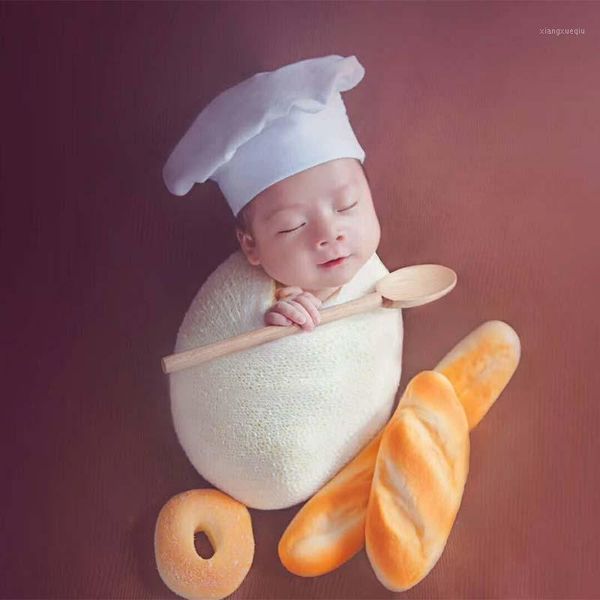 

newborn pgrapher chef hat theme studio set infant pgraphy props pgraphy accessories baby hat boy picture1, Yellow