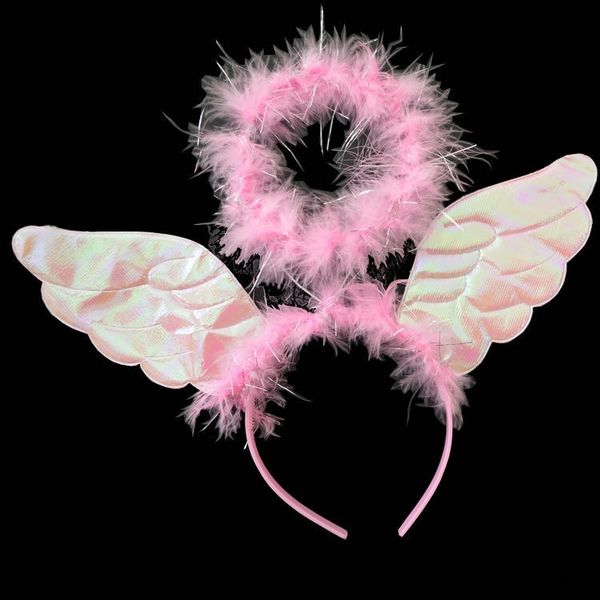 

xzjuq toy party children's costume activity stage performance character kindergarten props angel headband prop with toy aperture ball d