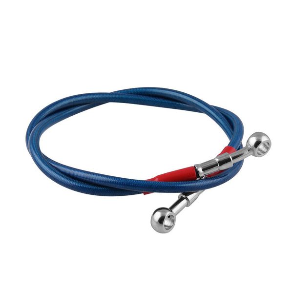 

motorcycle electric vehicle universal brake tubing stainless steel braided brake oil hose line fittings
