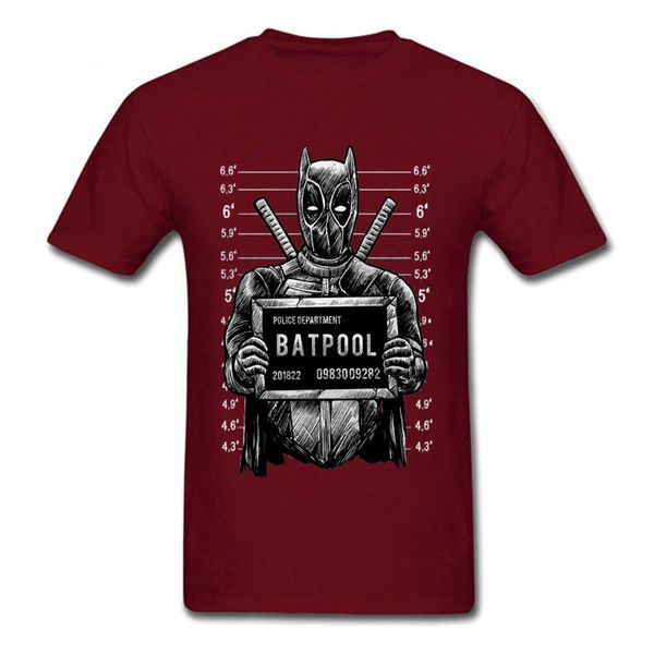 

sport batpool batman deadpool mugst shirt mens summer fashion cool tee-shirts cotton dead pool knight tshirts
