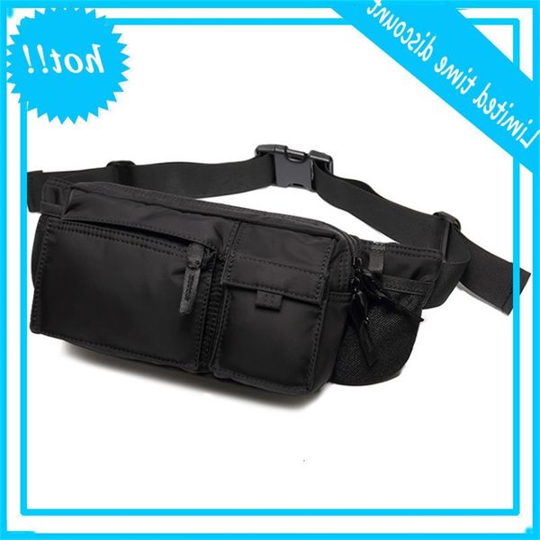 

japan style brush man waterproof nylon crossbody bag multi tas random shoulder travel tail pocket