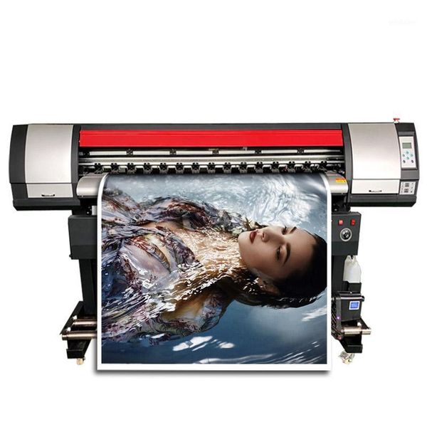 

printers vinil and banner printing machine 1.8m vinyl printer dx7 plastic sticker adhesive roll machine1