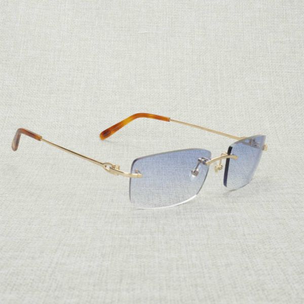 Vintage Rimls Quadratische Sonnenbrille Herren Oval Klarer Rahmen Damen Glas Shad Culos Gafas zum Fahren Angeln 011