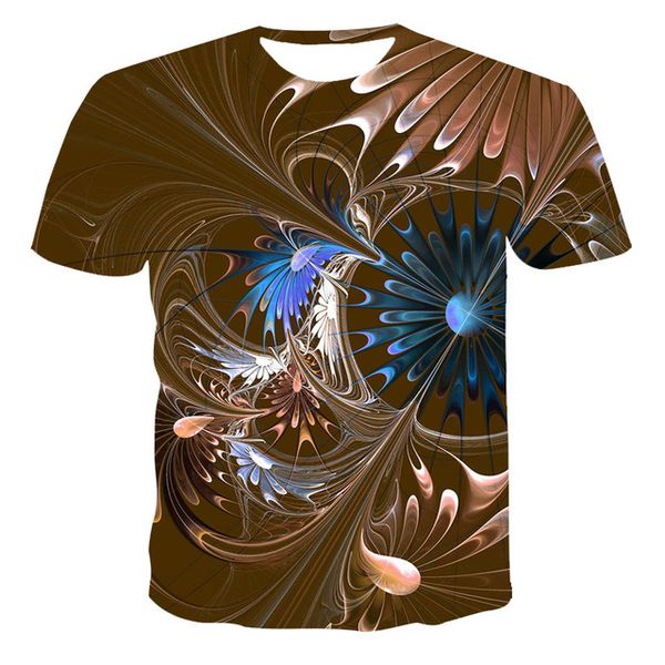 

summer skull breathable printing splash ink 3d print shirts anime hentai graphic men clothing