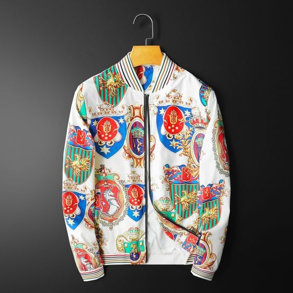 

new deluxe rib 2021 classic retro stripe crown jackets abstract digital jacket # c21 2vin, Black;brown