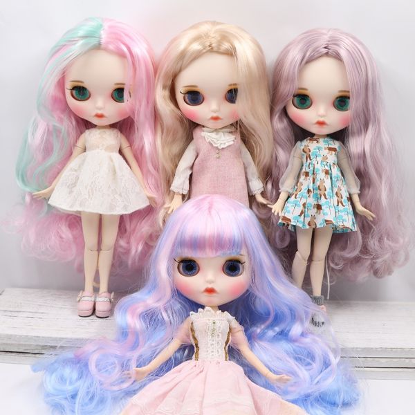 

icy factory blyth doll 1/6 toy bjd matte face customized face custom doll 30cm 1011