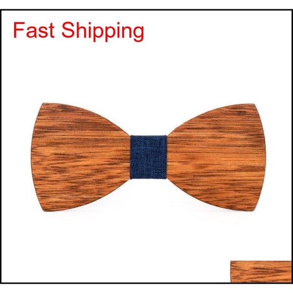 

jaycosin bow tie wooden wood bow tie mens wooden ties party business butterfly cravat party qylxei bde_home, Black;gray
