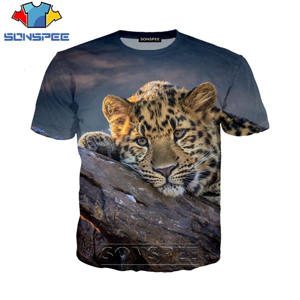 

cool animal leopard cheetah 3d print shirts plus size graphic plus size men clothing