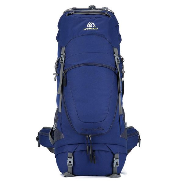 

80l multifunctional rain cover waterproof hiking sports backpack outdoor climbing bag camping trekking travel rucksack for men