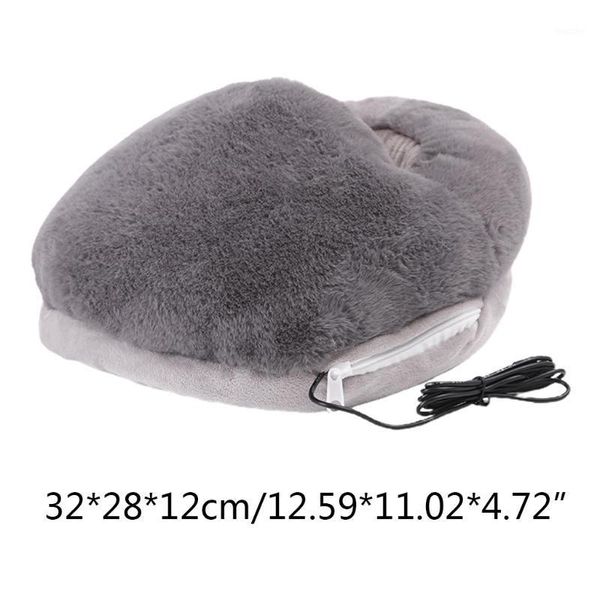 

portable usb electric soft warm foot warmer washable cosy heated footwarmer1