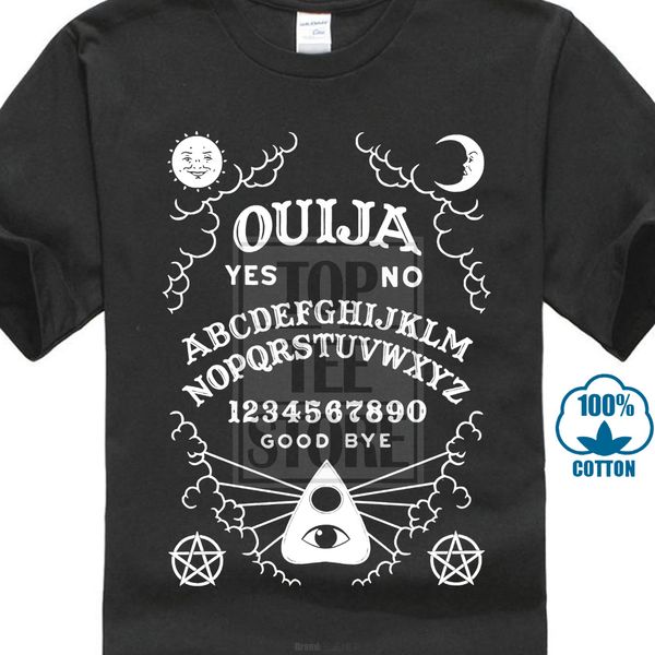 

new ouija board t shirt black kill occult spirit pentagram star gothic seance mens kawaiis summer hipster sport hooded sweatshirt hoodie