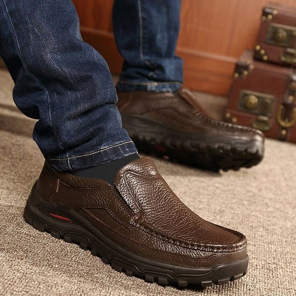 

big size 48 winter genuineleather flats shoes men casual shoes slip on loafers moccasins driving shoes male footwear moccasins #dz2x