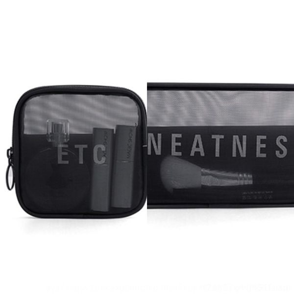 

dwdxr internet capacity ins style super bag transparent portable large celebrity travel storage bagcosmetic women cosmetic bagtravel cosm