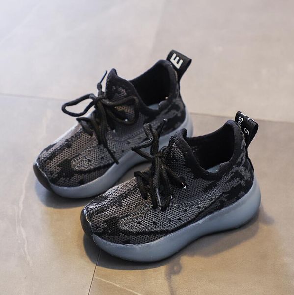 

spring new fashionable net breathable leisure sports shoes kids running shoes for girls shoes for boys brand children qylgew mywjqq, Black