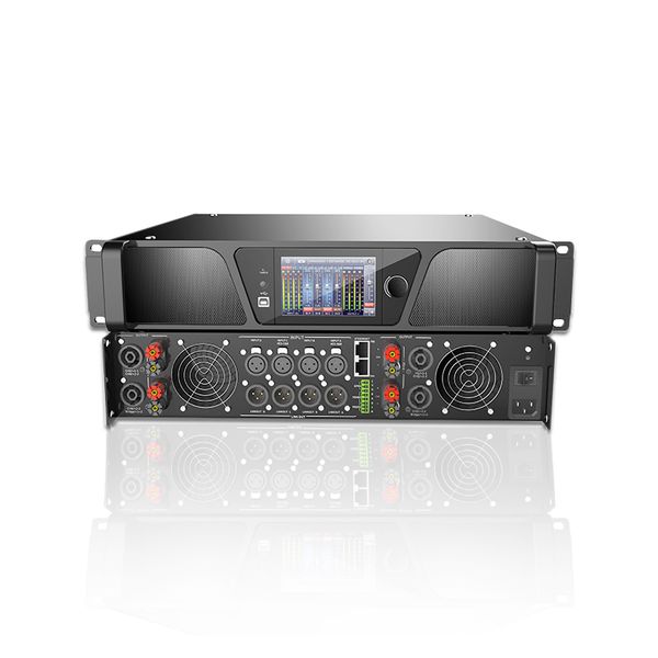 

6000watts 4 channels dsp class-d network amplifier