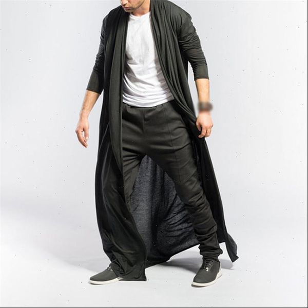 

chinese kimono shirt men long kimono cardigan men shirt japanese kimono men blouse 2021 spring new windbreaker, White;black