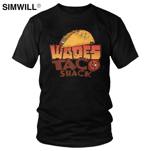 

wade's taco shack mens food short sleeve o neck shirts creative tees dropshipping big size sport hooded sweatshirt hoodie men t shirt