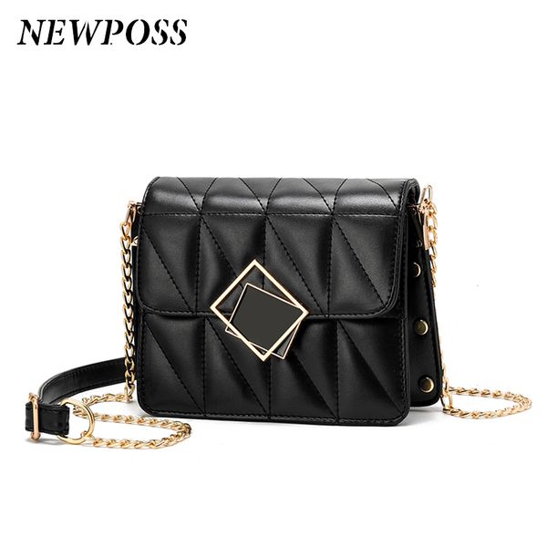 

hbp fashion woman shoulder bag pu leather youth ladies small square