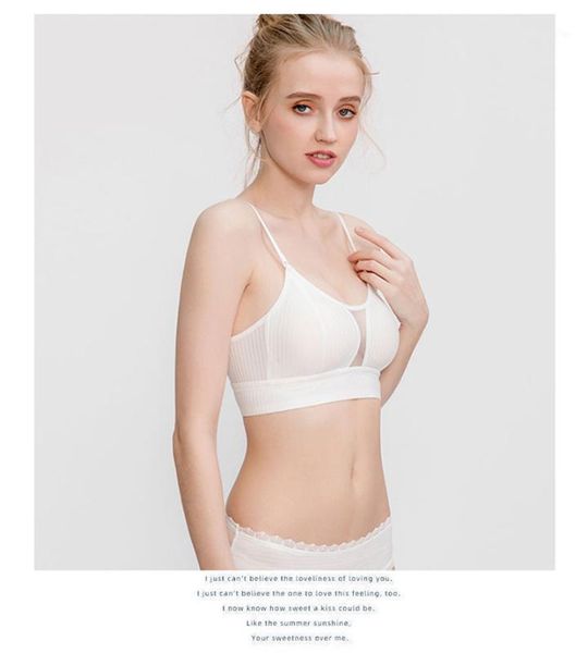 

gym clothing large open back bra sports lingerie tee crop bandeau tank underwear chest sleep yoga vest1, White;black