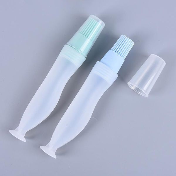 

sile kitchen gadgets portable temperature resistant bbq basting brushes oil bottle brush baking accessories barbecue tools h jllkpm