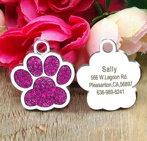 

drop shipping shape dog id tag engraved dog id name tags pet collar pendant engrave name a wmtdav mywjqq