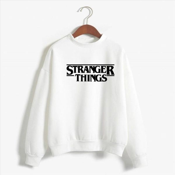 

2021 sweatshirts women and men stranger things hoodies sweatshirt men auturm winter hi hop hoodies sweatshirt for pullover, Black