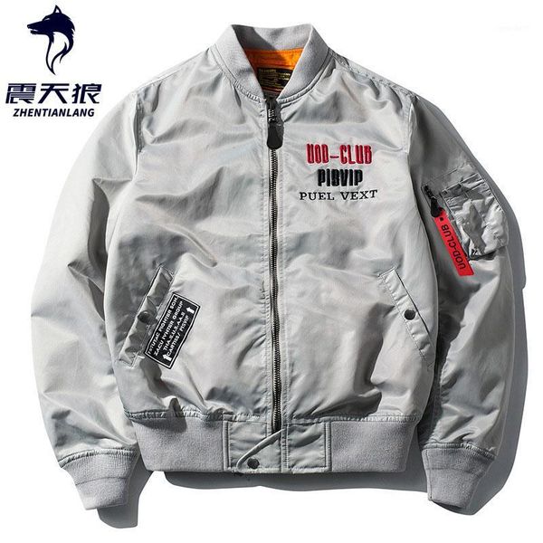 

men's jackets 2021 bomber loose jacket and coat fashion spring autumn male qiqichen brand clothing casual men1, Black;brown