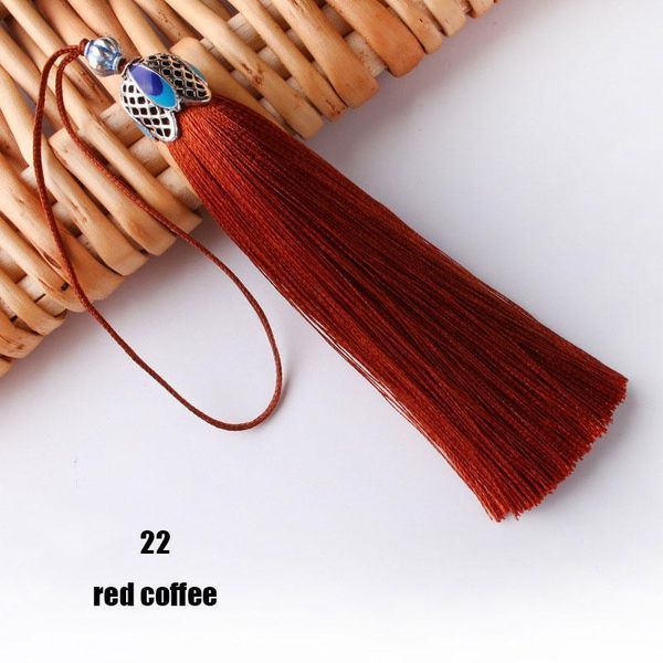 

2pcs 9cm hanging rope silk cloisonne tassels fringe sewing polyester tassel trim key tassels for diy embellish accessories parts h qylbgh