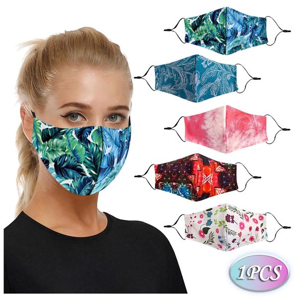 

floral design mask women men adjustwashable face cap women men decorationhealthy party bandanavip link for us dropshipping sqclht