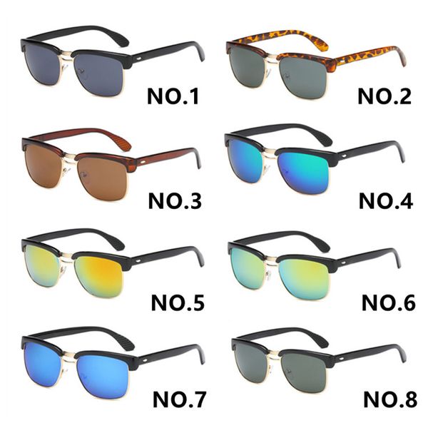 

brand designer sunglasses retro fashion sunglasses men glasses women sun glasses uv400 lens unisex, White;black