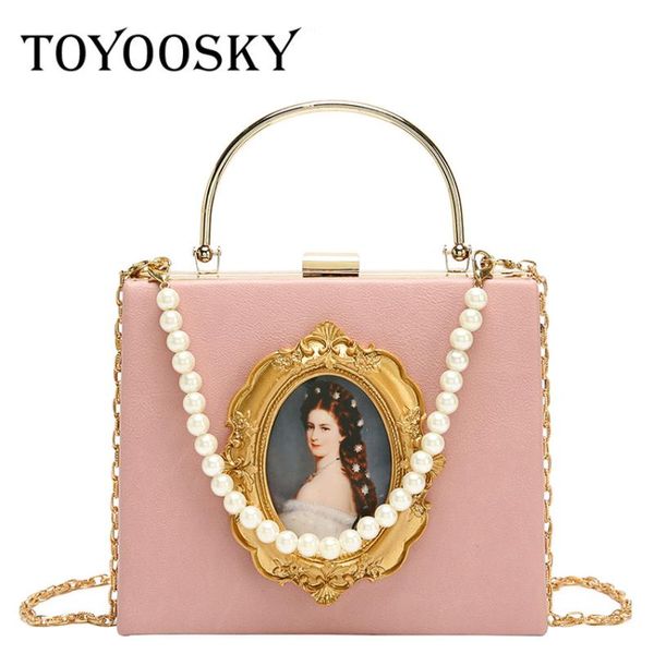 

toyoosky women bags vintage leather messenger bag handbags women european style clip shoulder bag retro ladies crossbody flap