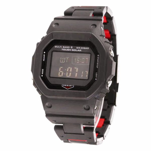 

watch watch selling and led gmw-b5000 multifunctional casual waterproof men's steel shockproof quality high digital belt umhnq, Slivery;brown