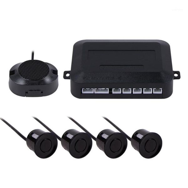 

led parking sensor car auto parktronic 4 sensors reverse backup car parking radar monitor detector system backlight display1