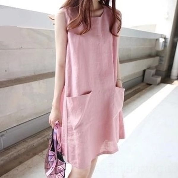 

ckrjk 2020 платья юбки dresssummer карман мода большого хлопок белье a-линию dressaline с новых белье поддержки платья блудниц jow6j, Black;gray