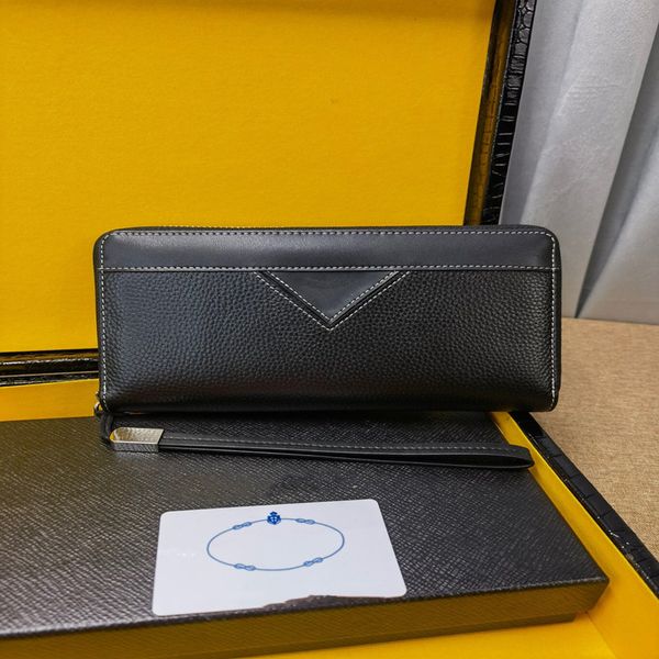 

classic standard wallet satchel bags travel for men pu designer damier long purse moneybag zipper pouch coin pocket note compartment