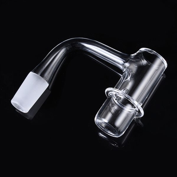 Banger al quarzo completamente saldato Accessori per fumatori Banger senza saldatura UFO Giunto da 10mm 14mm per bong in vetro Dab Rig FWQB10