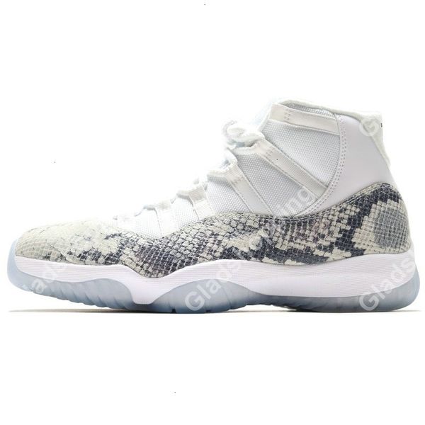 

basketball navy men 11 sneakers 11s low high pink white snakeskin light bone basket ball women designer shoes with box, Black