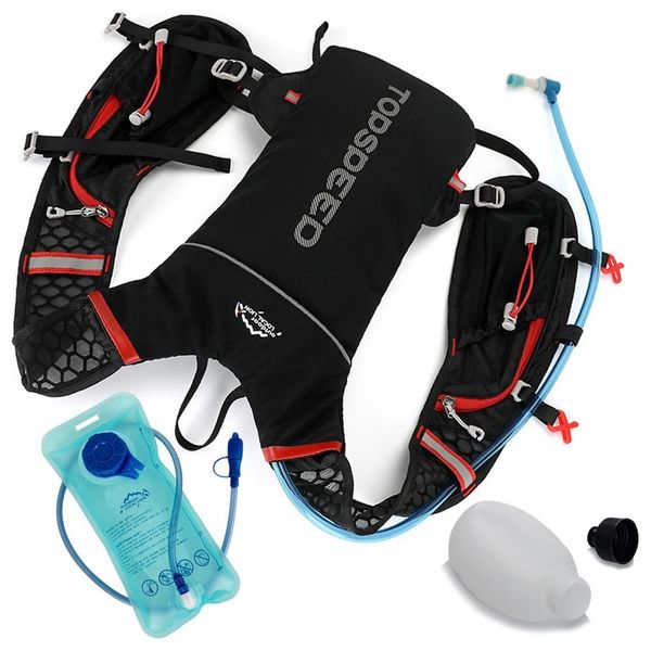 

man woman bicycle backpack hydration trail running vest marathon water bag jogging cycling rucksack bike back pack water bottle bbycaf
