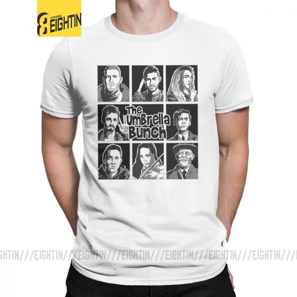 

the umbrella academy bunch cha diego vanya luther allison comic pure short sleeve tees new arrival hooded sweatshirt hoodie men t shirt