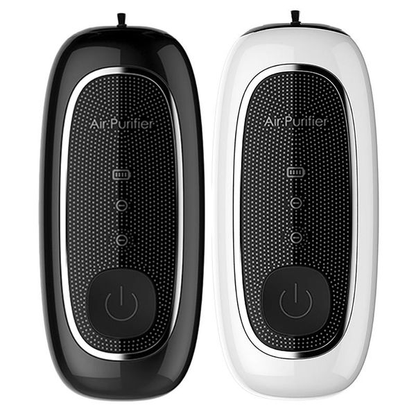 

2 pcs air purifier personal can wear negative ion generator (textured)