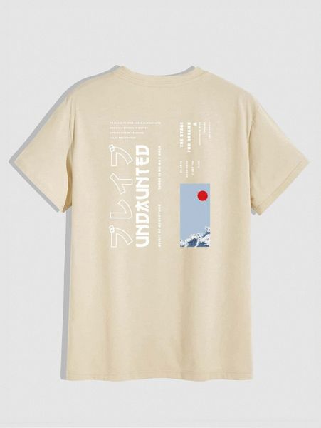 

romwe guys letter graphic tee 72mj#, White;black