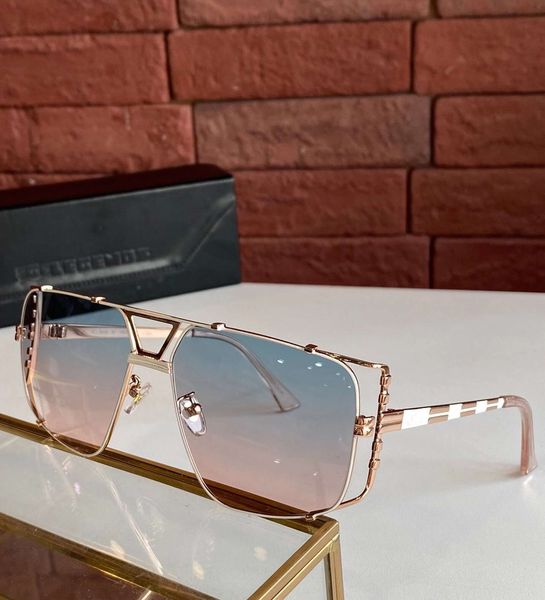 

9093 shield sunglasses rose gold blue pink gradient sunnies men fashion sun glasses hip hop occhiali da sole uv400 protection eyewear with b, White;black