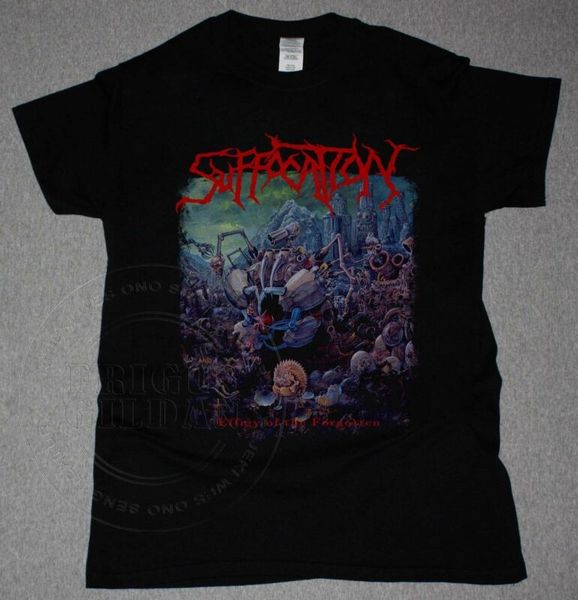 

vtg 90's suffocation - effigy of the forgotten album 1991 t-shirt reprint slayer sport hooded sweatshirt hoodie