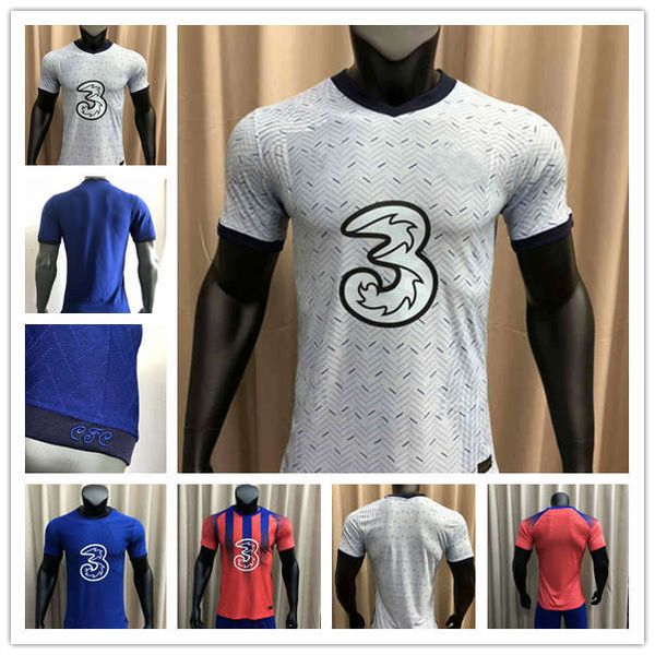 

player version 2020 2021 cfc barkley kante t.silva giroud havertz pulisic ziyech mount football shirt werner soccer jerseys jorginho abraham, Black;yellow