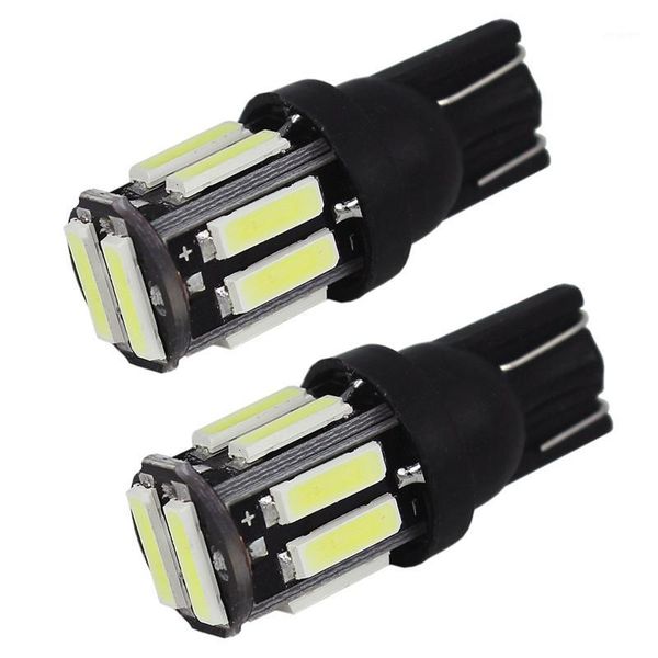 

emergency lights briday 4pcs w5w 10-7020 smd car t10 led 194 168 wedge replacement reverse instrument panel lamp white blue bulbs1