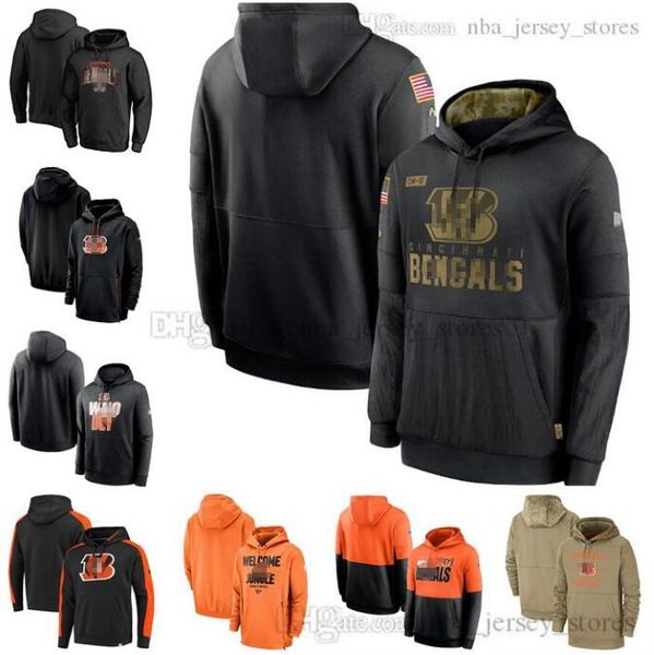 

2020-21 мужчины цинциннати бенгалз толстовка sideline impact фиксирующий производительность sideline нфл терма пуловер hoodie, Blue;black