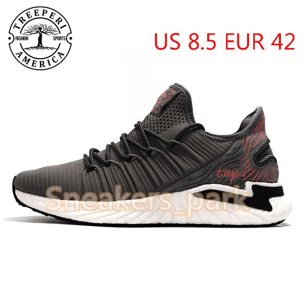 

treeperi socks trainer soft sole running shoes wolf grey team red us 8.5 eur 42 for men trainers