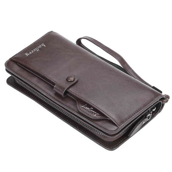 

nxy wallet baellerry men long fashion desigh zipper card holder leather purse solid coin pocket male 0212, Red;black