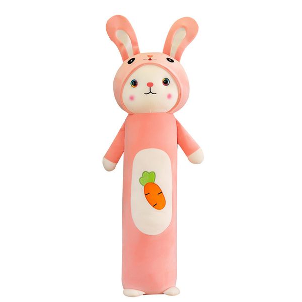 

43 inch animal dolls toys carrot rabbit plush doll toy long rabbit pillow selling gift of the baby