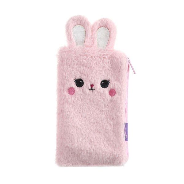 

kawaii плюшевый карандашный мешок ручка корпус макияж мешочек кошелек для монеты